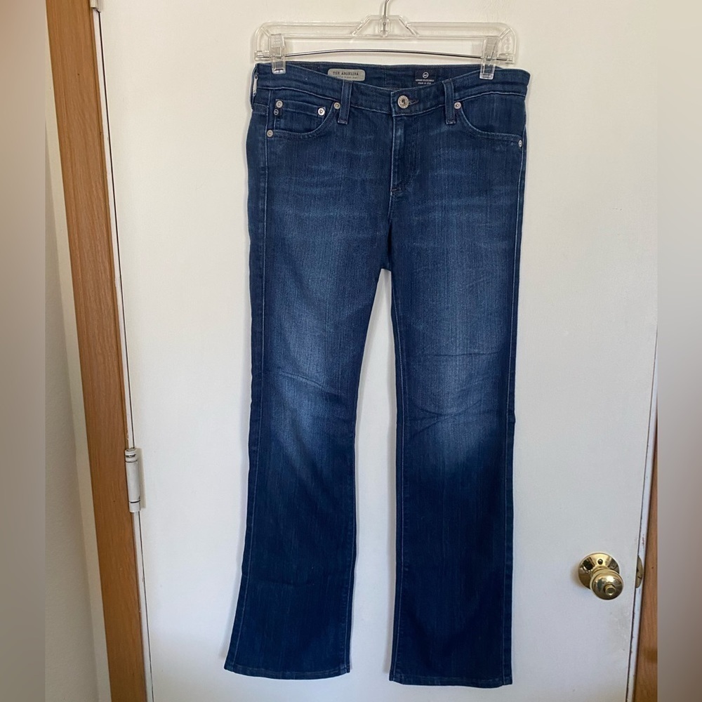 27 are Adriana Goldschmidt blue jeans Angelina petite bootcut